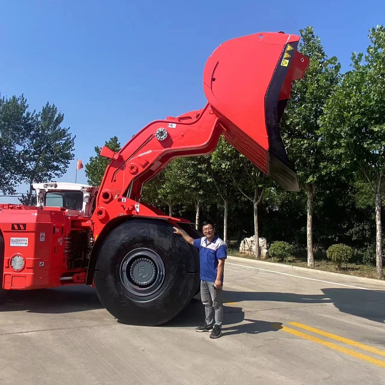 Diesel Engine Tunnel Loader Underground Mining Transporter