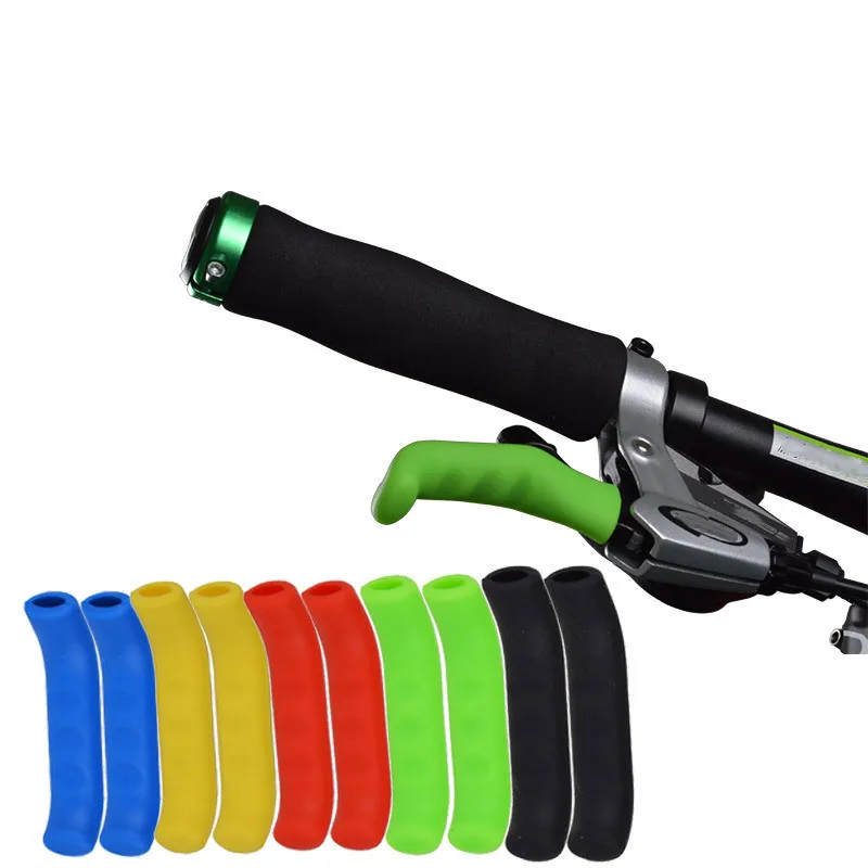 2 Pezzi Copri Leva Freno In Silicone Per Bici MTB - Manicotti Protettivi Per Maniglie Freno