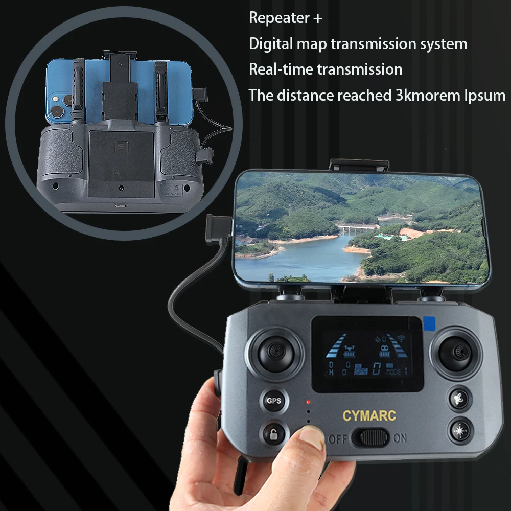 Q3 Pro Mini 2 Drone GPS Drone 4K Profesional  3-Axis Gimbal Dual Camera 5G WIFI FPV RC Quadcopter with Obstacle Avoidance Drone