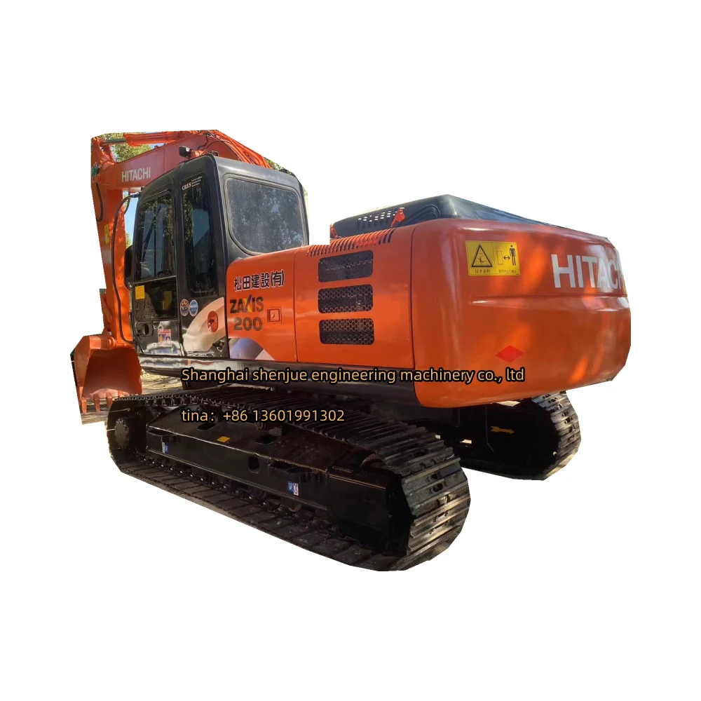 Used HITACHI ZAX200 Excavator for Sale in Excellent Condition