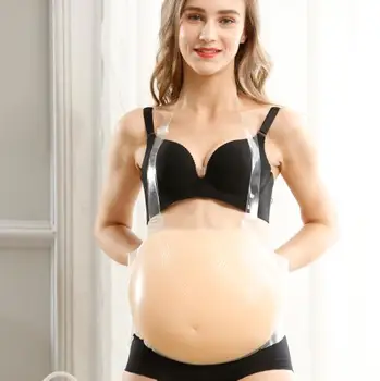 Hot sale silicone artificial pregnant belly false pregnancy