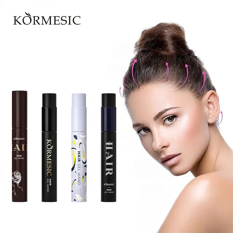 Wholesale Private Label KORMESIC Broken Styling Hair Finishing Stick  Hair Gel Wand Series