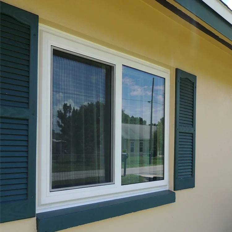 2022 New Design Tempered Double Glass Aluminium Sliding Windows Tinted Glass Sliding Window