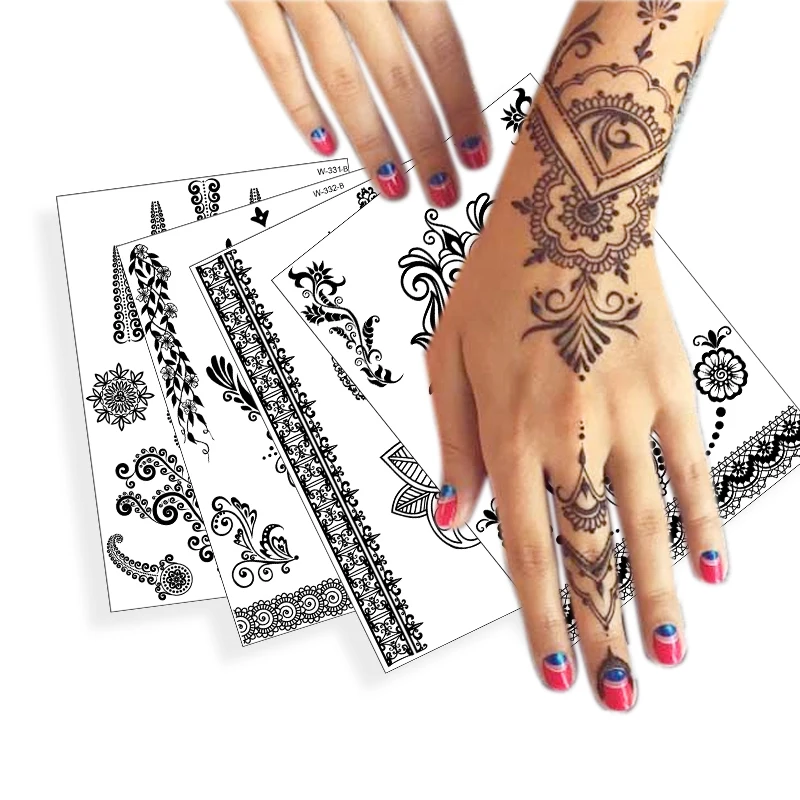 Henna Tattoo Kits  Shop Henna Tattoo Design  Stencil Kits