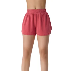 Women's High-Waisted Casual Shorts Breathable Sports and Fitness Run Shorts XS Size  Made of High Quality Fabric