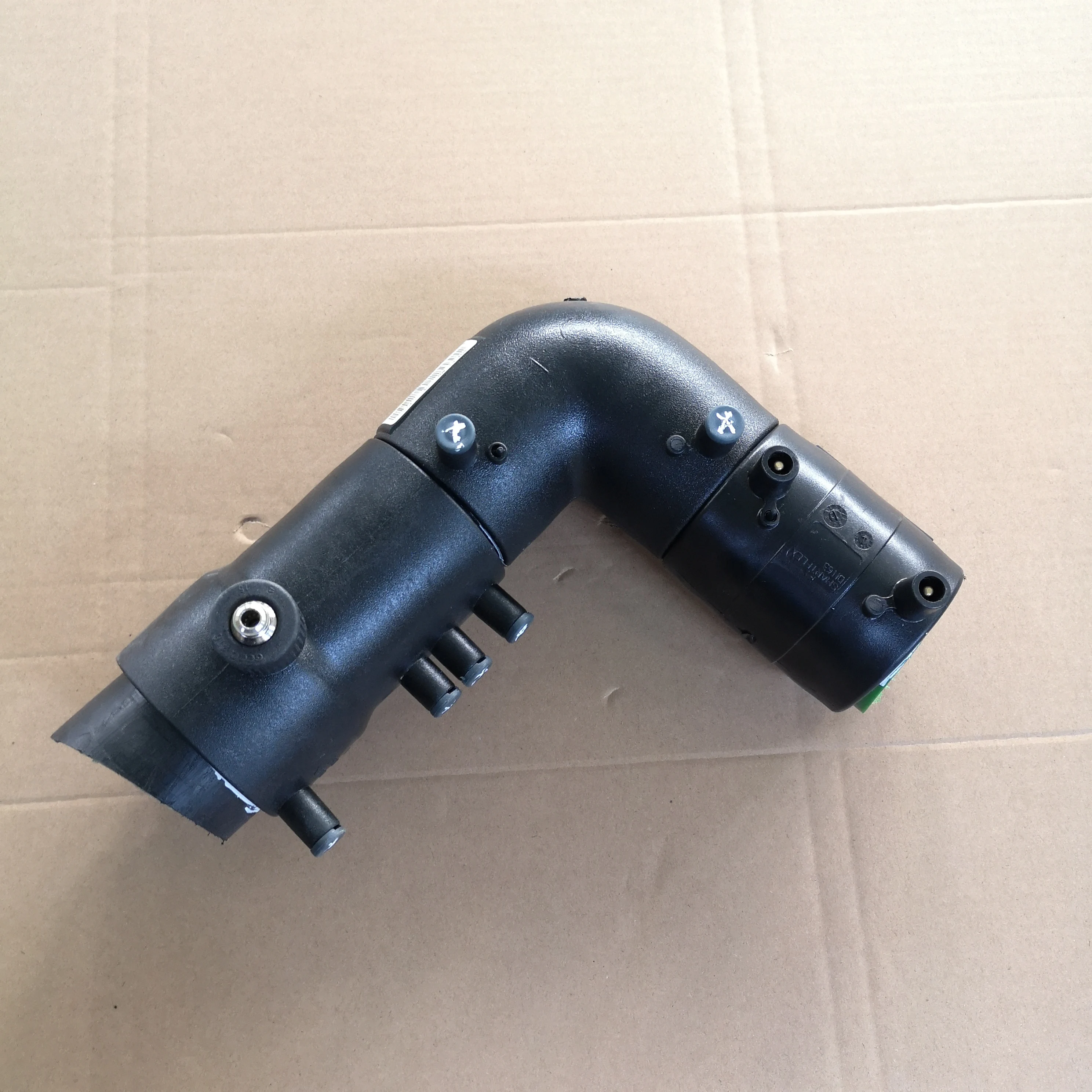 Высококачественный электрофьюжн hdpe труба седло фитинг HDPE полиэтиленовая труба редукционная муфта для заправочной станции