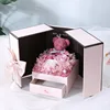 Pink double door sweetheart bear light powder
