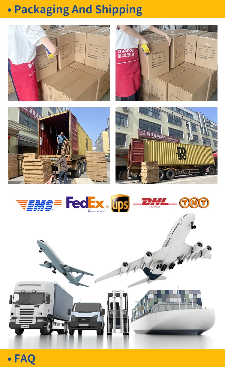 Packaging & shipping specifications