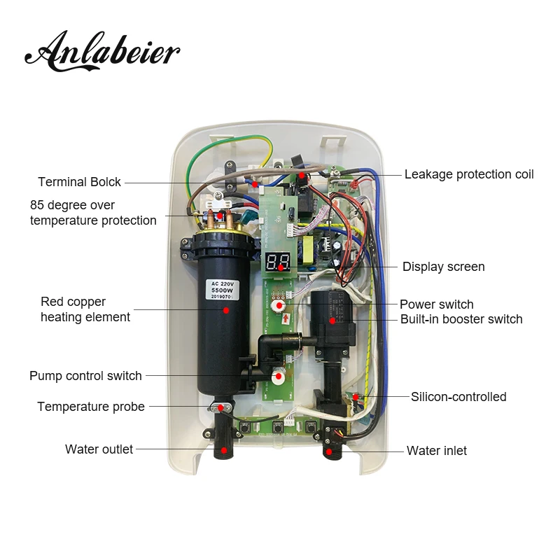 Heater Setting Adjust Hot Water Temperature Water Temp Electric