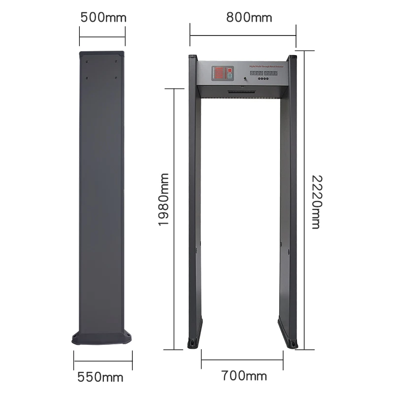 Wtmd Machine Alibaba.com: Averguard WTMD Single Zone Walk Through Metal Detector for ...