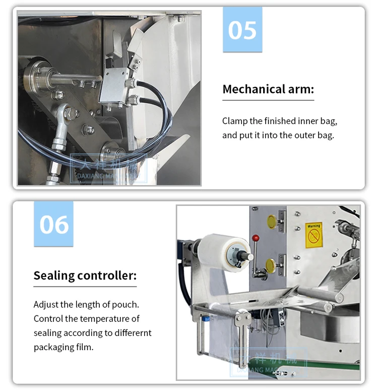 DCK-18 Automatic With Rope And Label Inner And Outer Dip Coffee Tea Bag Packing Machine supplier