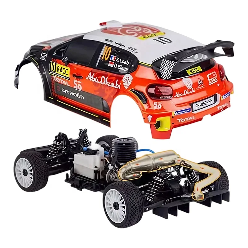 トラクションホビー TH KM シトロエン C3 WRC 1/7 ニトロガス ドリフト