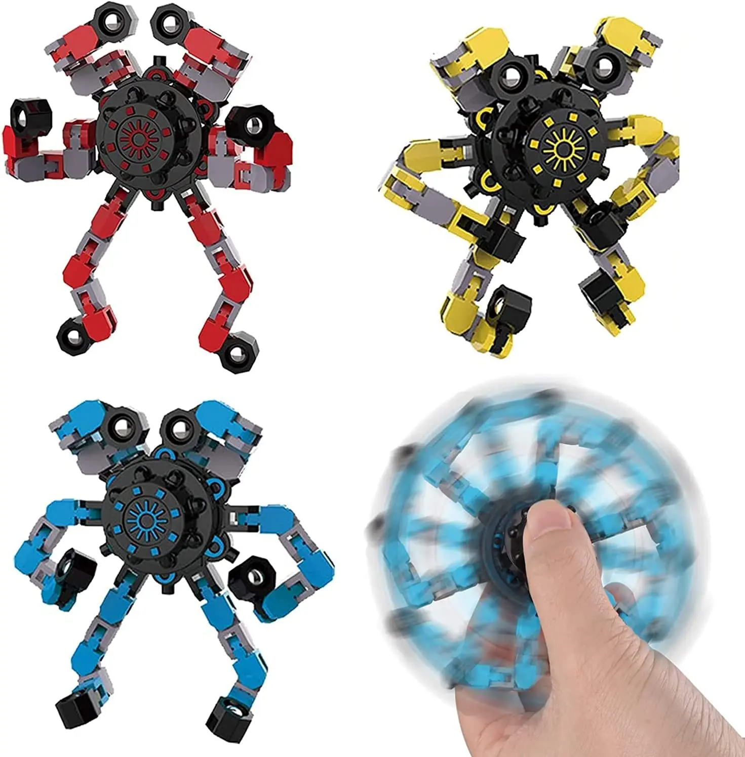 PT Custom Fidget Fingertip Spinner Decompression Toy Hand Spinning Toys for Kids Adults Decompression Finger Spinner Toy