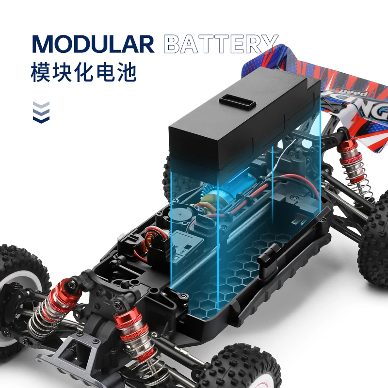 Wltoys 124008 - High Speed 1:12 Scale Racing Car for Kids
