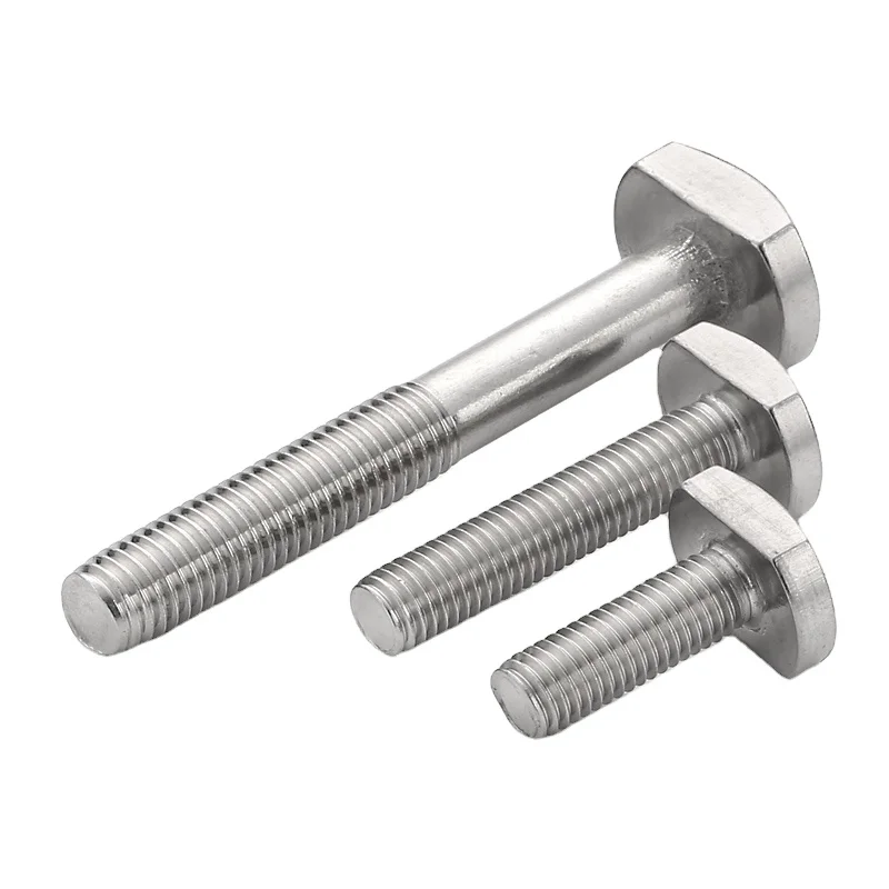 non standard fasteners hardened steel hammer head t bolt square