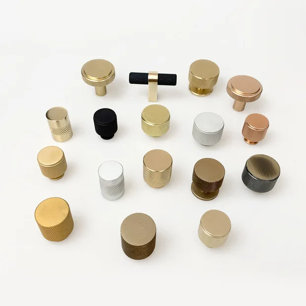 Aluminum Handle Knob Wardrobe Cupboard Drawer Pull Knobs