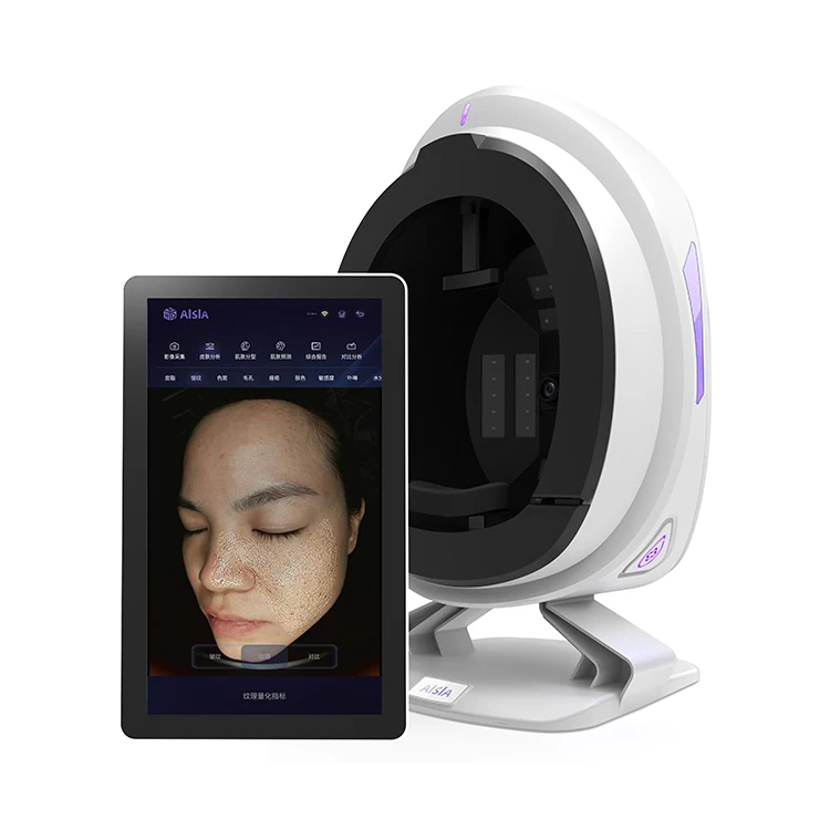 AI Intelligent Face Care Portable Magic Smart Imaging Mirror Skin Analyzer Beauty Equipment