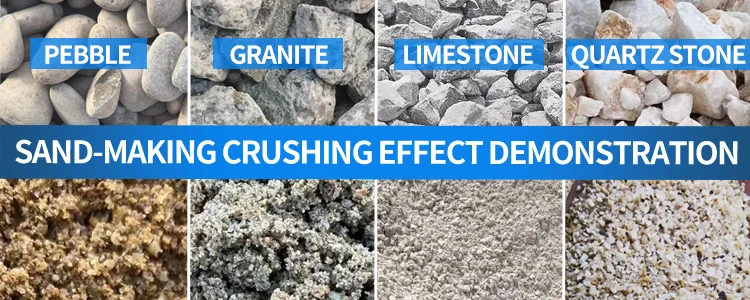 Materials Suitable for Double Roll Crusher in Sand Making Materials Suitable for Double Roll Crusher in Sand Making
