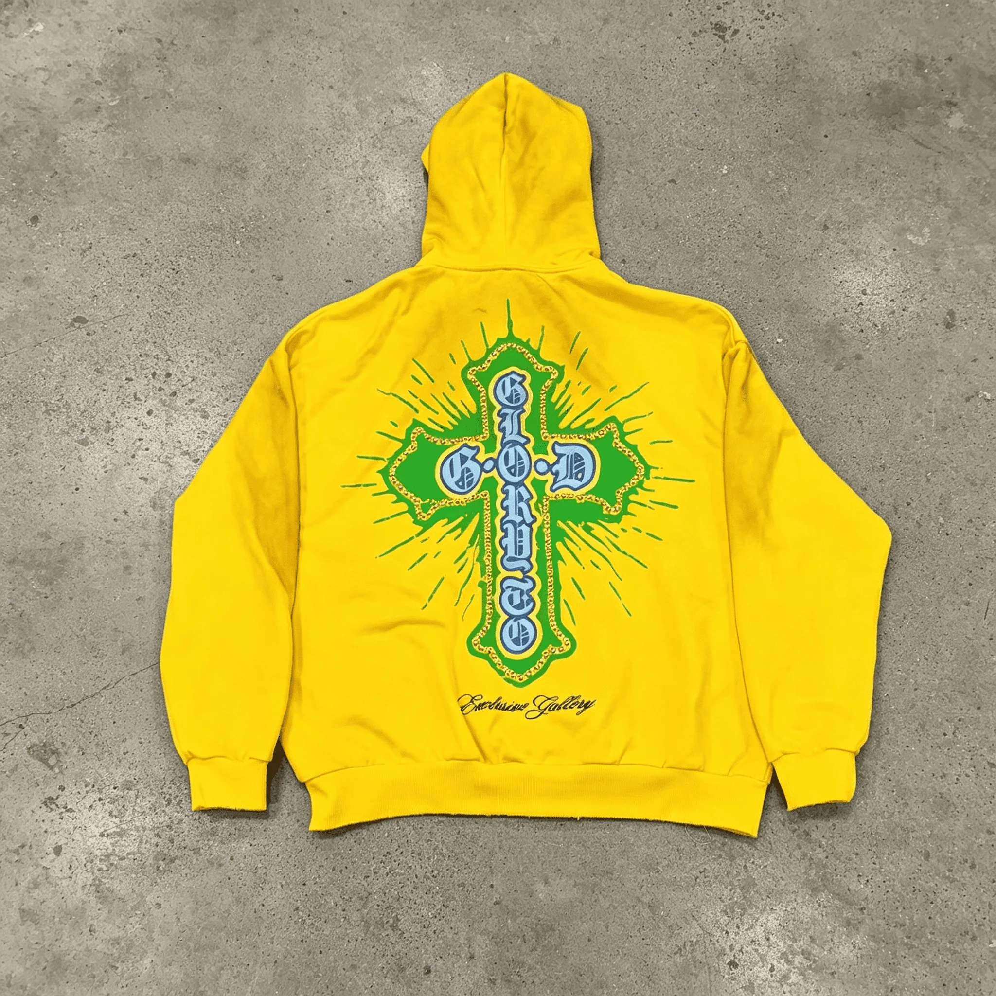 Custom Printed Sportswear Set 100% Cotton Fleece Hooded Sweatpants Hoodie Eco-Friendly Anti-Bacterial Quick Dry Loose Fit gallery 5