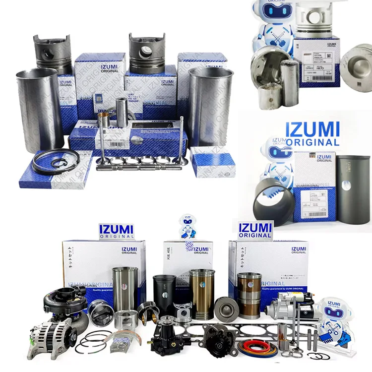 IZUMI ORIGINAL EC100 EF100 EL100 EP100 Overhaul Rebuild Kit Diesel Engine Parts For HINO