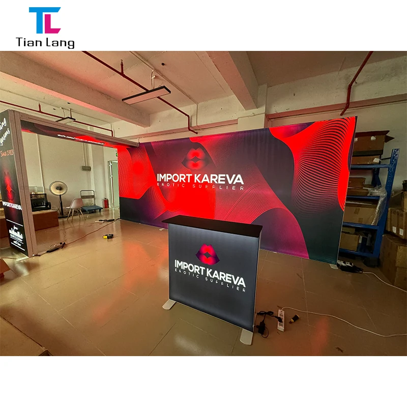 TianLang Light Box Exhibition Stands Rectangular Advertising Light Boxes Double-Sided Exhibit Light Box Display