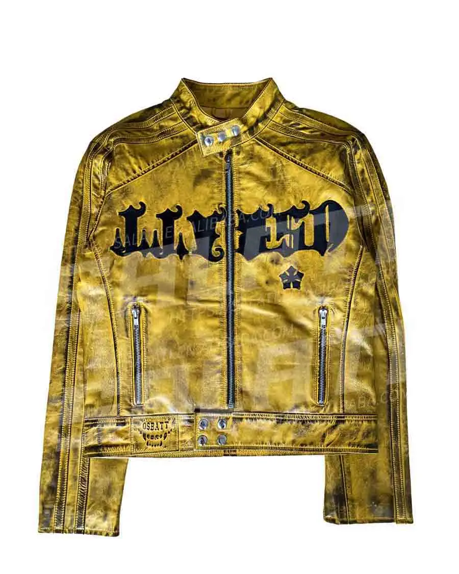Custom Fashion Motorcycle Cropped Jacket Embroidery Print Zip up Streetwear Motorbike Leather Jacket Men gallery 9