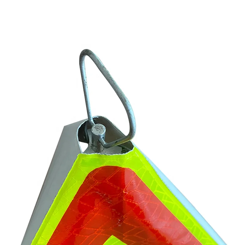Reflective Tripod Triangle Road Warning Sign