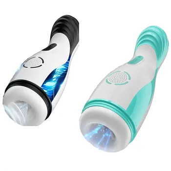 Male full-automatic masturbator allow suction cup vibration adult products electric male masturbation apparatus