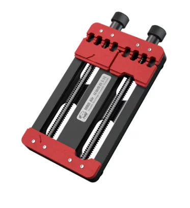 MECHANIC MR6 Universal Double Shaft PCB Holder Mainboard Fixture for CPU IC Chip Glue Removal Soldering Tools for Phone Tablet