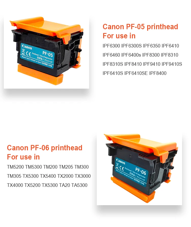 Japan Canon Pf-03 Pf-04 Pf-05 Pf-06 Printhead For Canon Pixma Pf 03 04 ...