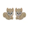Squirrel Focal bead Navajo White SA124