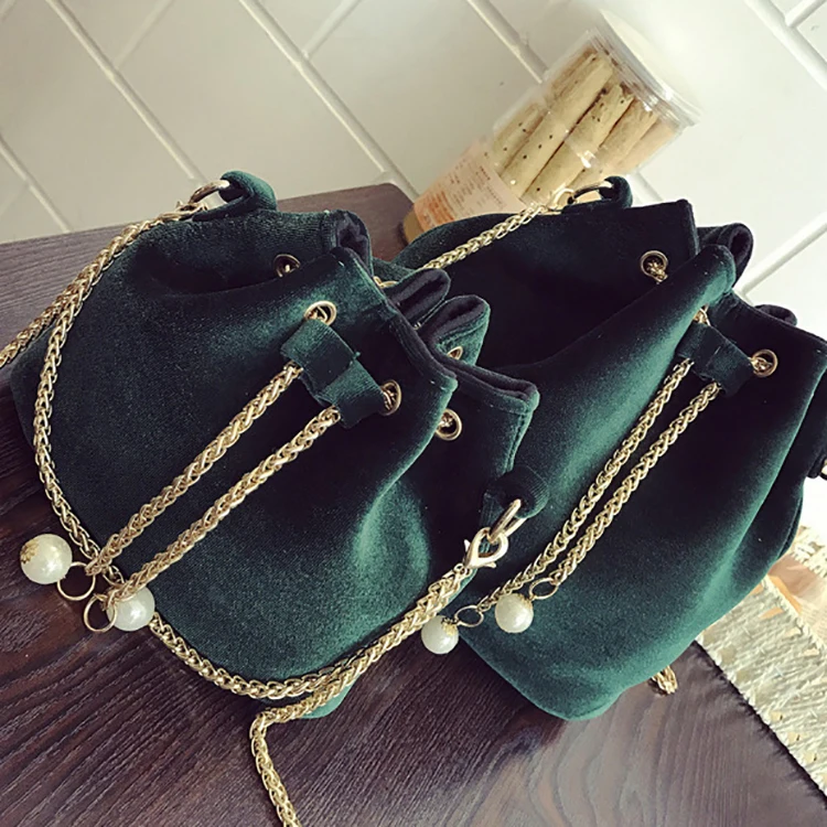 Mini Sac A Main En Velour Luxury Velvet Handbags Fashion Clutches ...