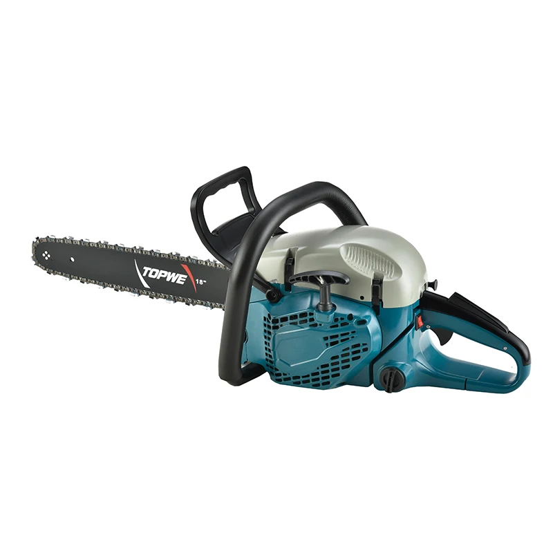 Topwe Pro Quality Cheap Chainsaws 58cc Handheld Gasoline Chain Saw