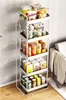 Five-layer white trolley