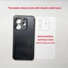 Black- Matte Soft Plastic Insert with Lens Plate