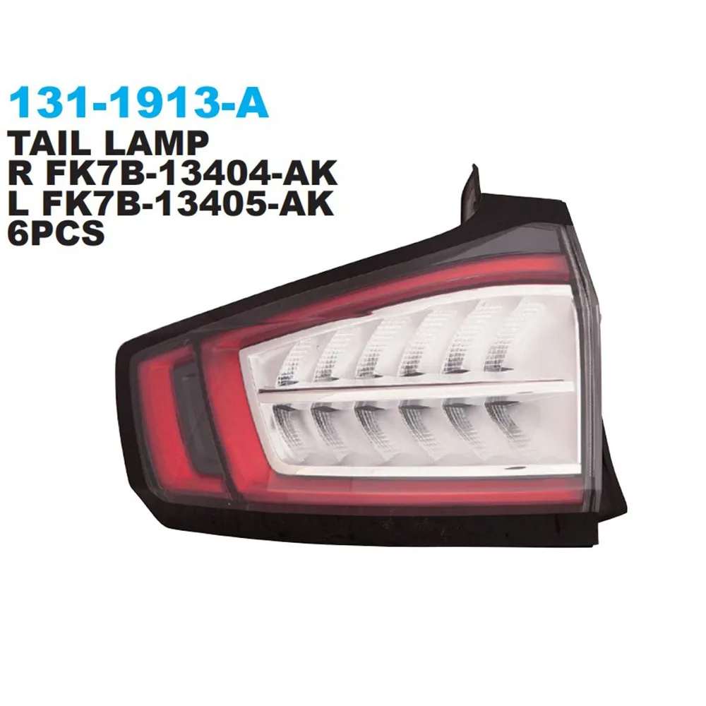 Tail Lights FK7B13405AK FK7B13405AL FK7B13405AG Outer Tail Light Rear ... — 2