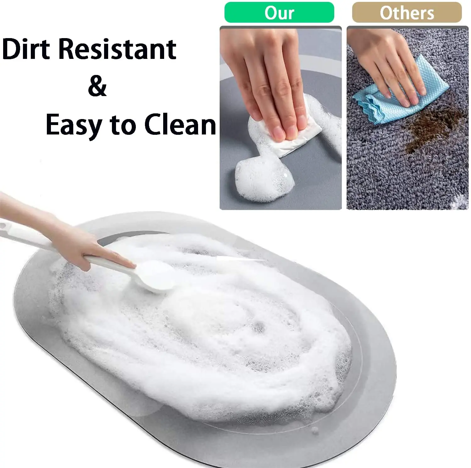 Super Waterabsorbing Diatom Stone Marble Texture Bath Mat Buy Diatom Stone Marble Texture