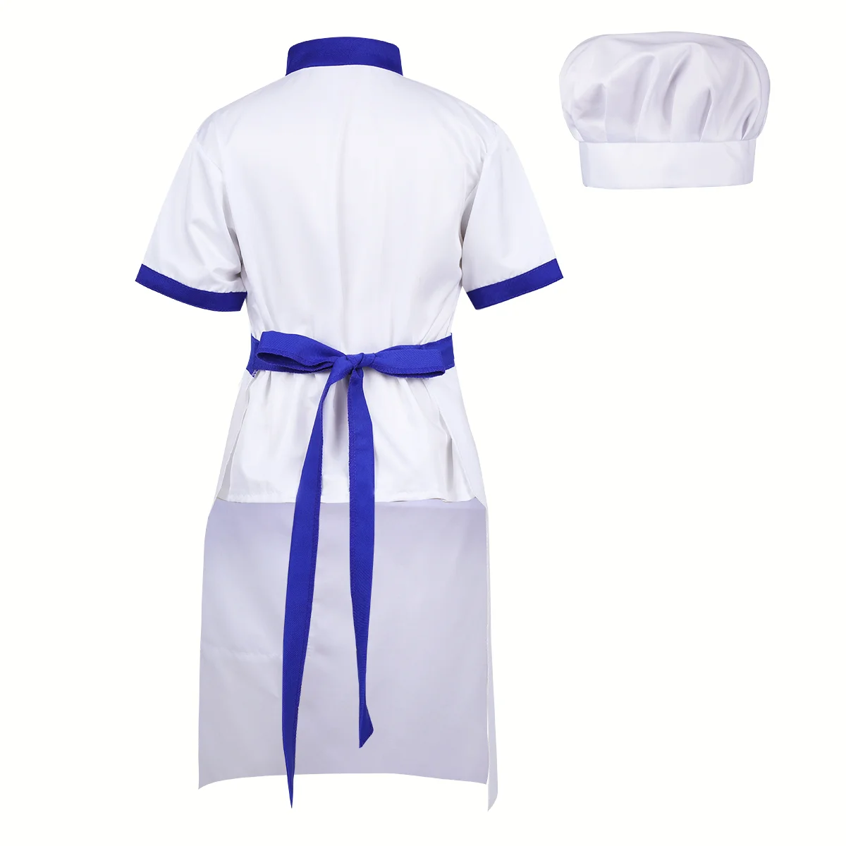 Children Chef Cook Kitchen Uniform Halloween Kids Restaurant Waiter Catering Clothing Sets for Party Cosplay Costumes Roleplay