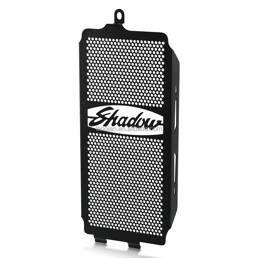 Defensa De Radiador De Acero Protector De Rejilla Radiador Cromado Para Honda Shadow ACE 750, VT 400, Spirit 750 - ¡Nuevo! Protector De Radiador Honda Shadow Defensa De Radiador De Acero Protector De Rejilla Radiador Cromado Para Honda Shadow ACE 750, VT 400, Spirit 750 - ¡Nuevo! Protector De Radiador Honda Shadow