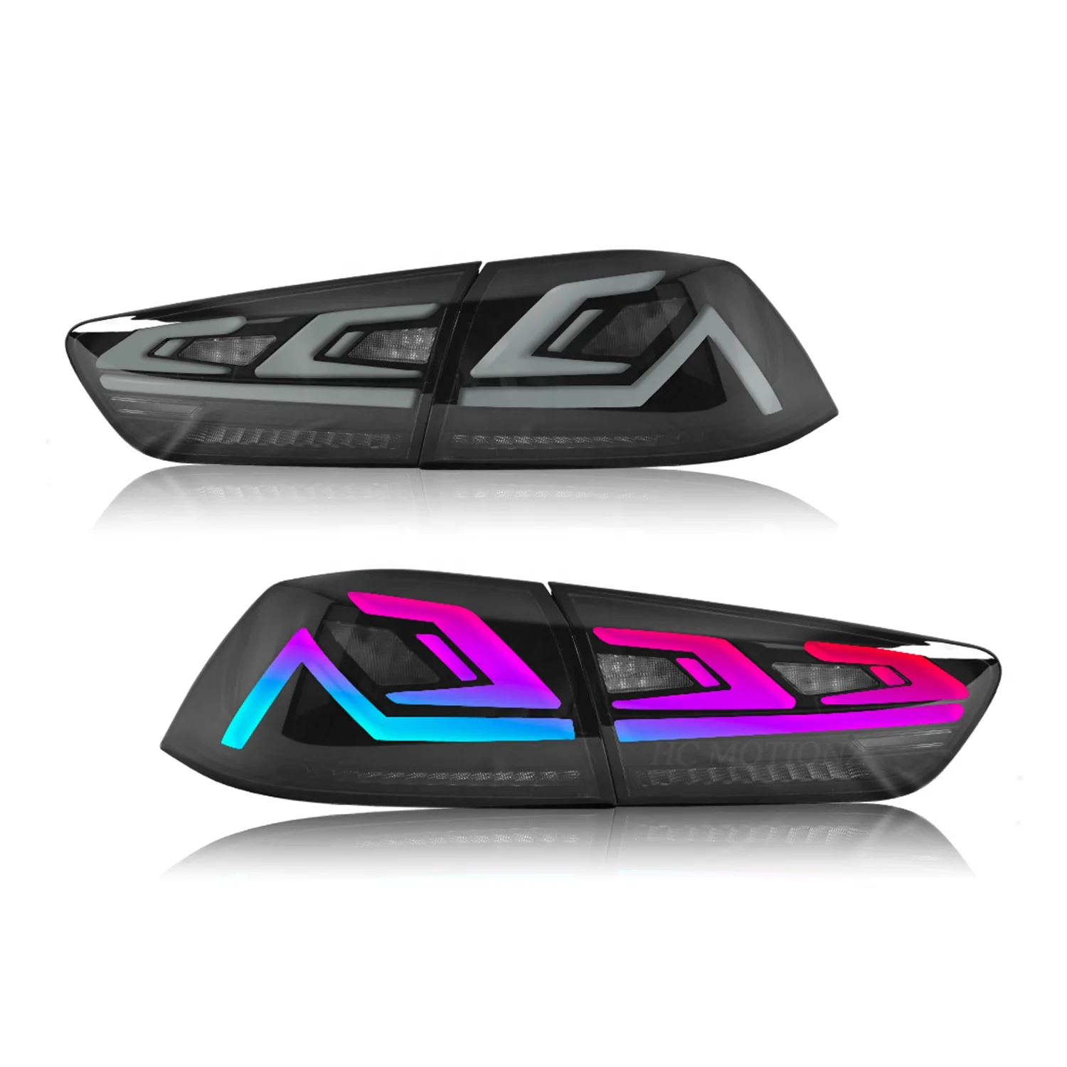 ミライグリッシュ Hcmotion E-Mark RGB Animation DRL Sedan Tail Lamp for