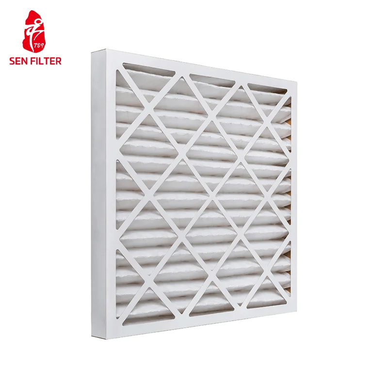 Customized Merv 6 8 11 13 14 15 Electrostatic Pleated Air Conditioner HVAC AC Furnace Air Filter Collapsible