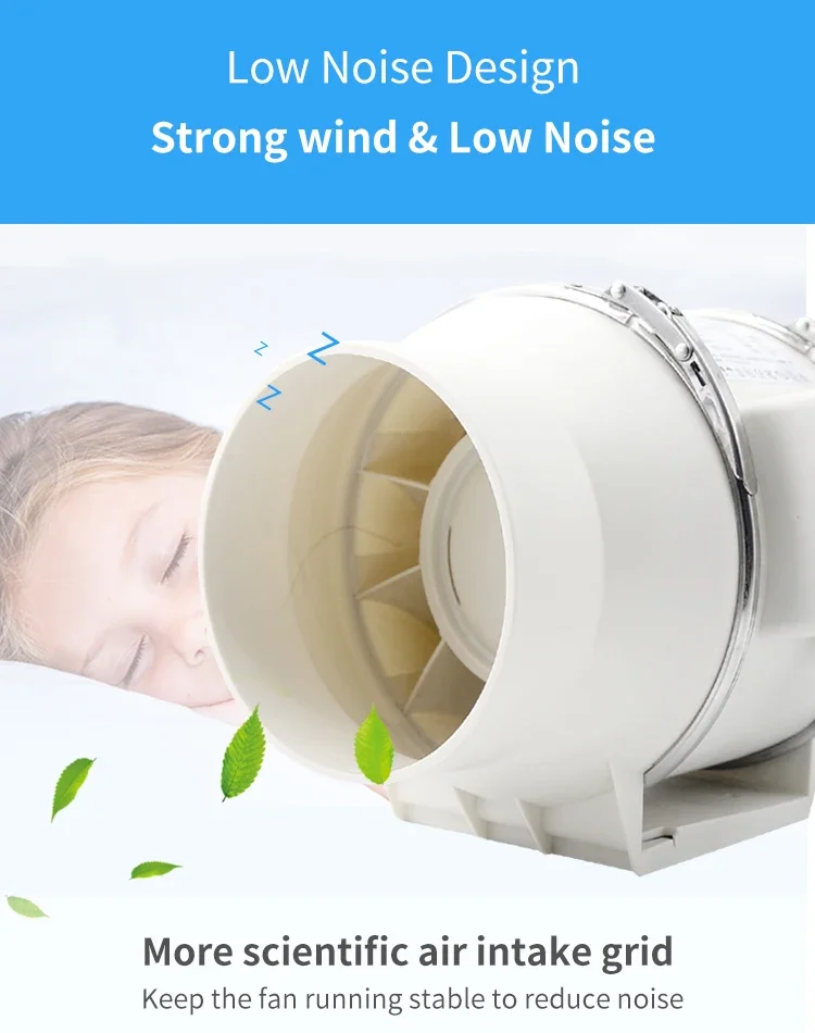 Inline Duct Brushless Fan, 110-240V, Electric - detail 16