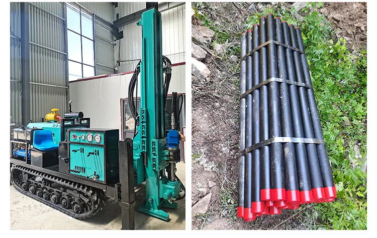 Portable Deep Hole Hydraulic Rock Buster 100 Portable Water Well Drilling Rig Coal Mine Manufacturer