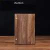 Black walnut side opening a5 (threaded button)