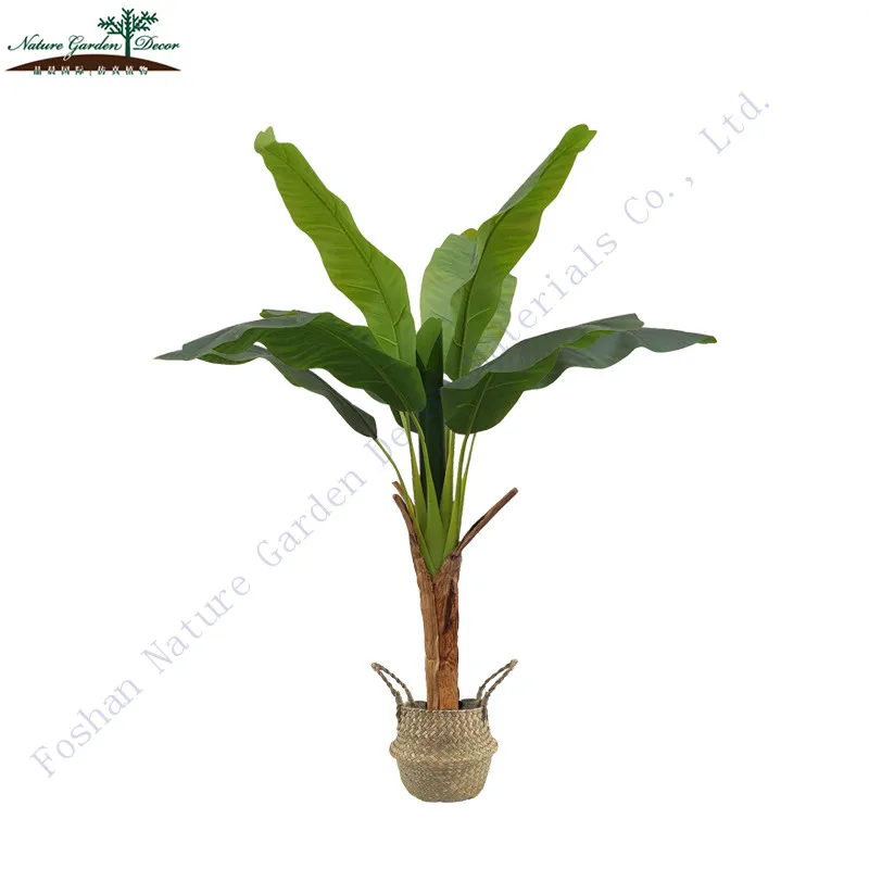 Cheap Small Leaf Market Strelitzia Plant Banana Tree Artificial Buy Banana Tree Artificial Banana Leaf Tree Artificial Market Plant Product On Alibaba Com