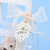 Juego completo de accesorios (cinta, tarjeta, broche de perlas, etc.)