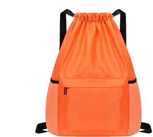 Wholesale OEM Fashion Style Customized Waterproof Backpack Nylon Bag Versatile Bag Zipper Pocket