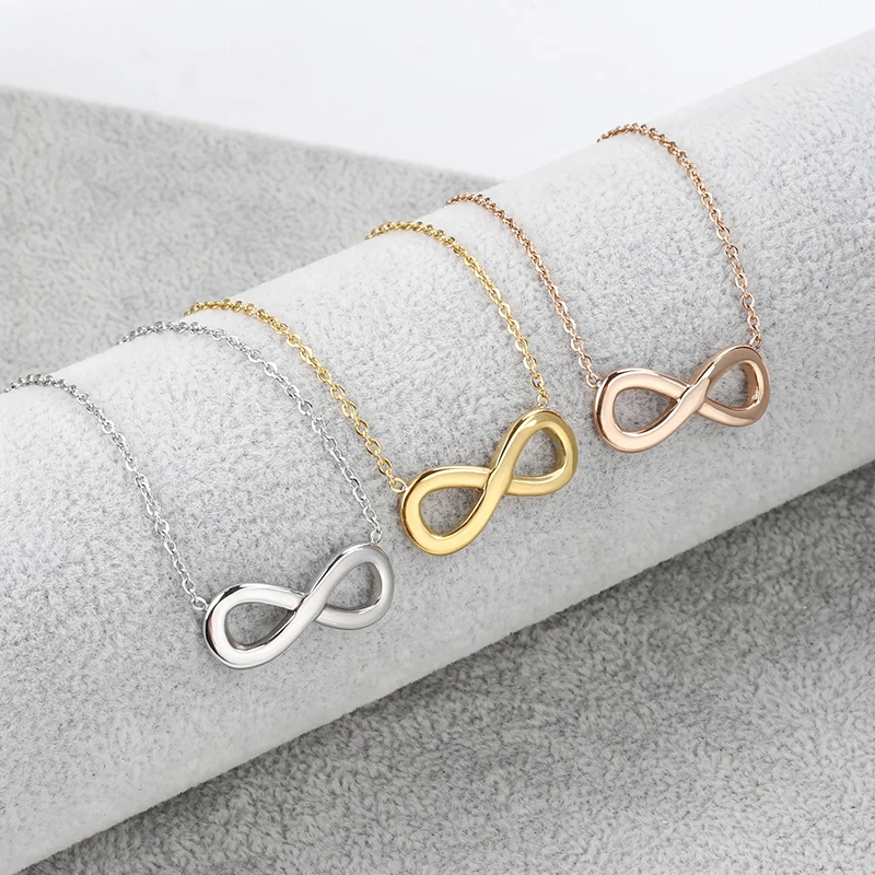 Elegant Stainless Steel Infinity Necklace for All