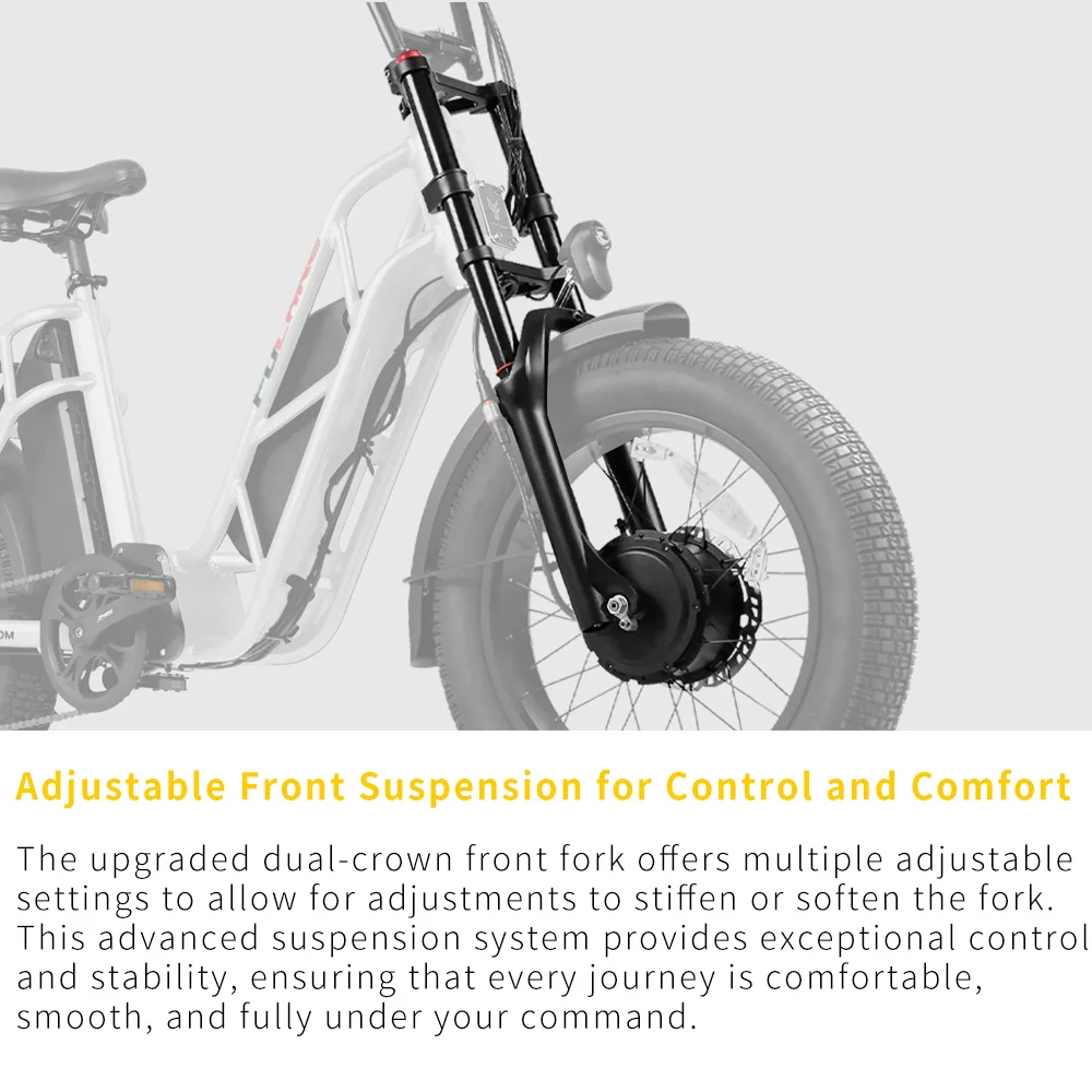 Limited-Time Offer Introducing the 1500W High Power Dual Motor Step Through Electric Bike with Two Batteries at Direct Factory Pricing for Extended Range - Image 4
