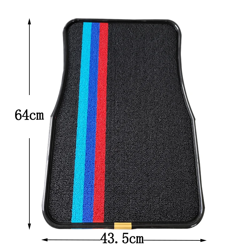 Custom Pvc Black Set Item Packing Card Pcs Hookfloor Mats Carpet Coil